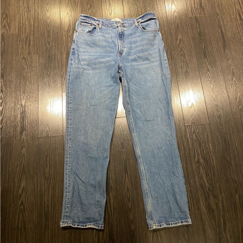 Abercrombie & Fitch High Rise Women Jeans - Blue